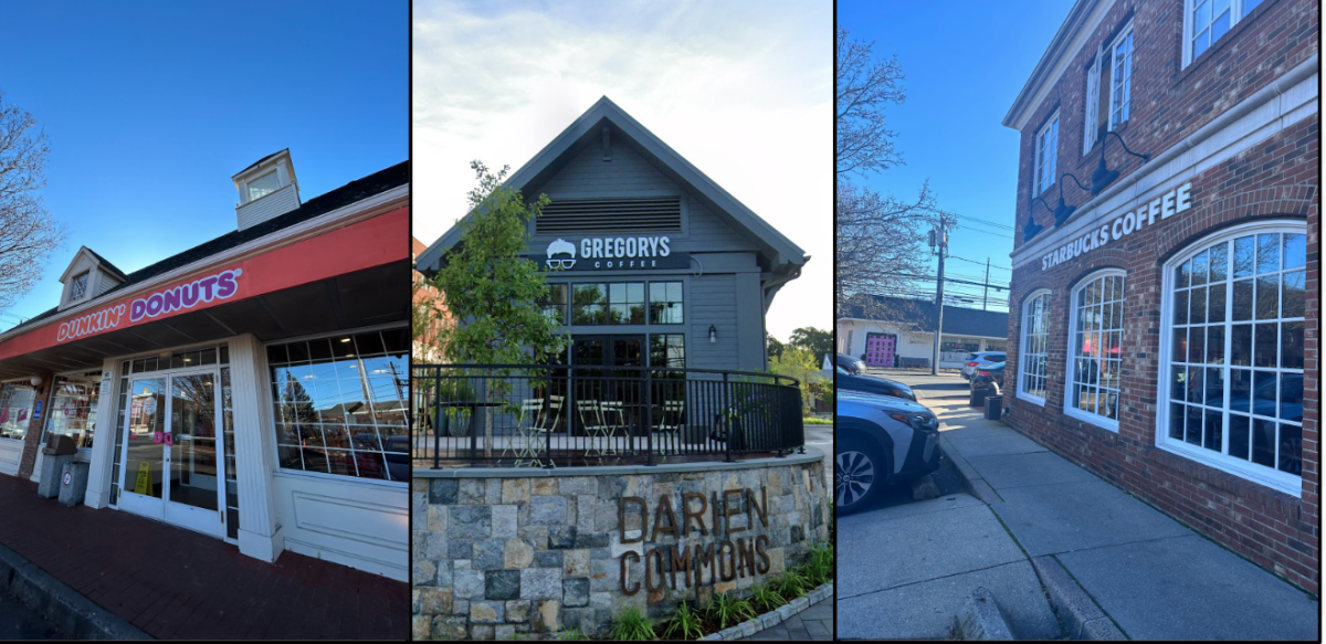 The staple coffee shops in Darien, but which one comes out on top as the DHS student favorite? Vote here: https://forms.gle/SBVPVce5A56L1kjS8
